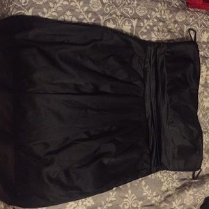 Black strapless mystic dress in perfect condition